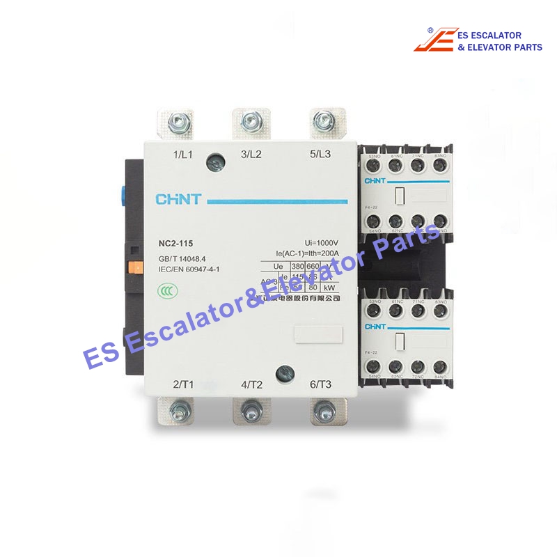 NC2-115 Elevator Contactor 115-800A Use For Other