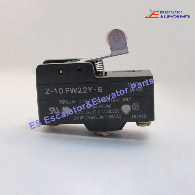 Z-10FW22Y-B Elevator Limit Switch 6A 125/250/480VAC Use For Omron
