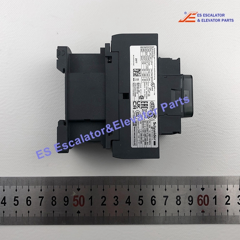 LC1D25F7 Elevator Contactor 3P(3 NO) - AC-3 - <= 440 V 25 A - 110 V AC coil Use For Schneider