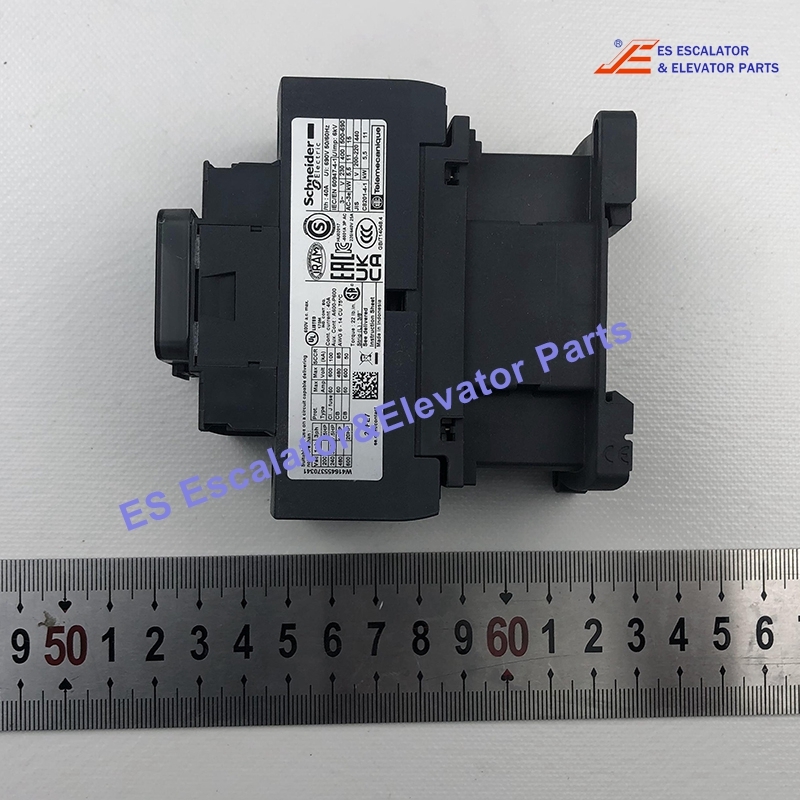 LC1D25FE7 Elevator Contactor 3P(3 NO) - AC-3 - <= 440 V 25 A - 115 V AC coil Use For Schneider