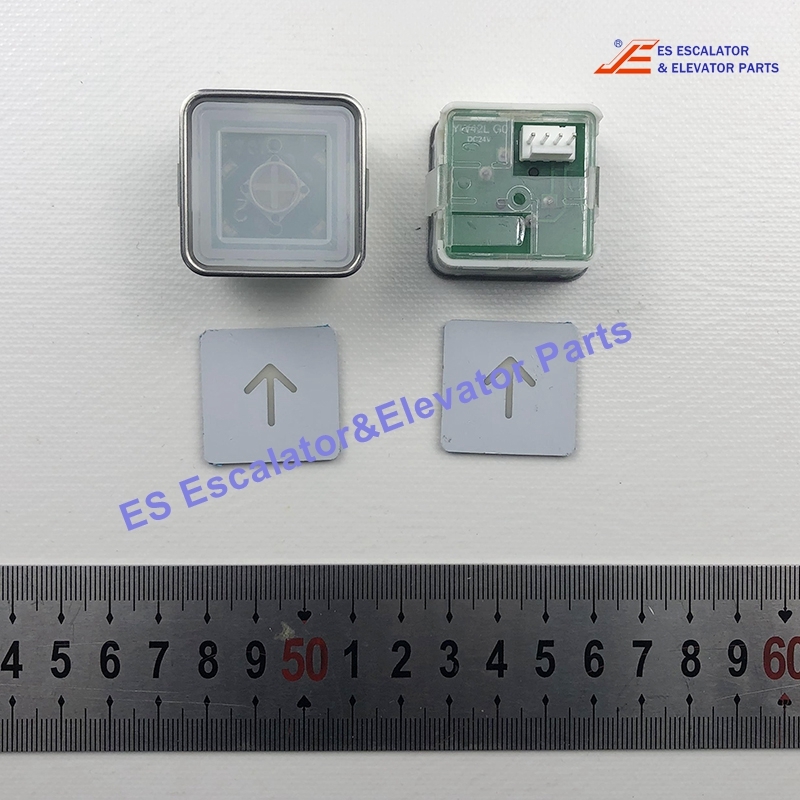 MTD270/MT42 Elevator COP LOP Square Push Button Use For Thyssenkrupp