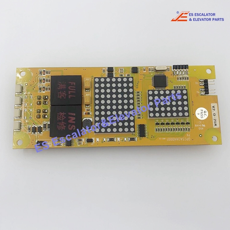 GPCS4344D001 Elevator PCB Use For BLT