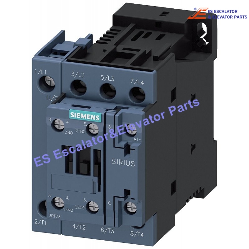 3RT2325-1BM40 Elevator Contactor 4 NO AC-1 35 A 220 V DC 4-pole 4 NO Size S0 Use For Siemens