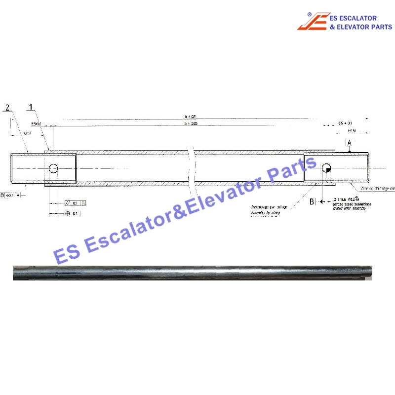 38111147A0 Escalator Step Chain Bush Use For CNIM