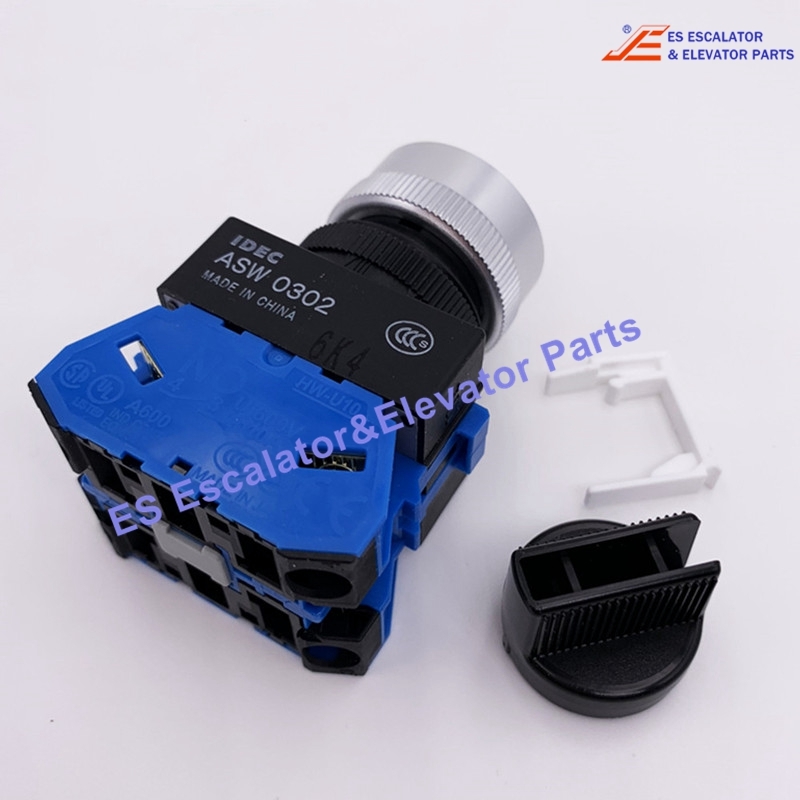ASW33K20D Elevator Key Switch Ui:600V Ith:10A Use For IDEC