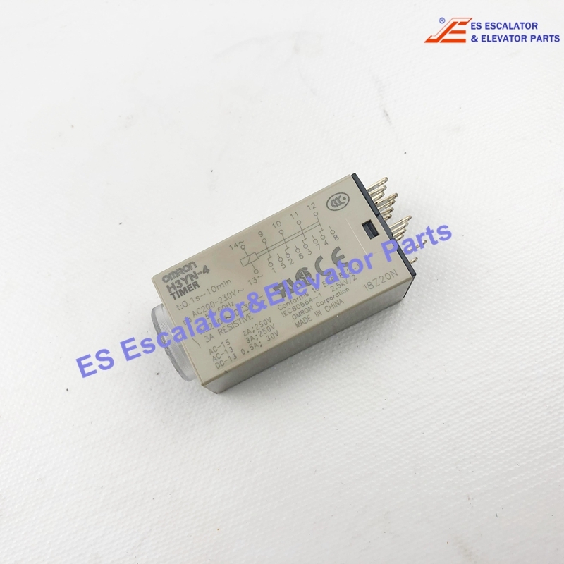 H3YN-4 AC200-230 Elevator Relay 200-230Vac 50/60 Hz Use For Other