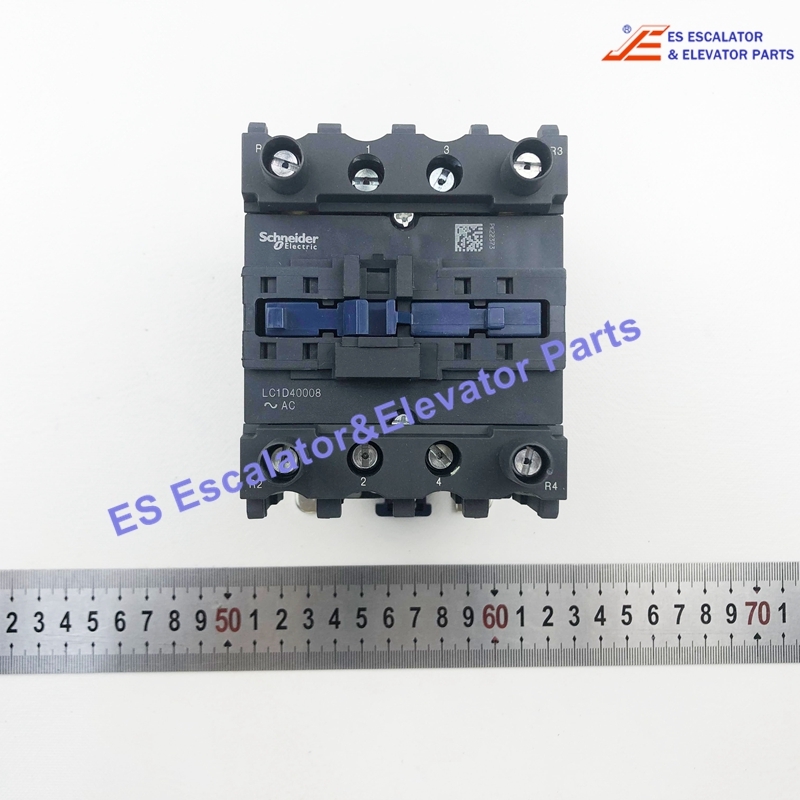 LC1D40008P7 Elevator Contactor 4P(2NO+2NC) Use For Schneider
