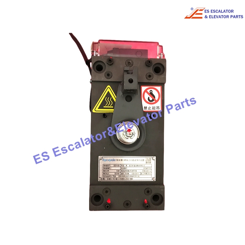 DZD1-500 Elevator Electro Magnetic Brake Rated Power 131W Rated Voltage DC110V Recommended Working Gap 0.25-0.35mm Maximum Working Gap 0.5mm Use For Otis