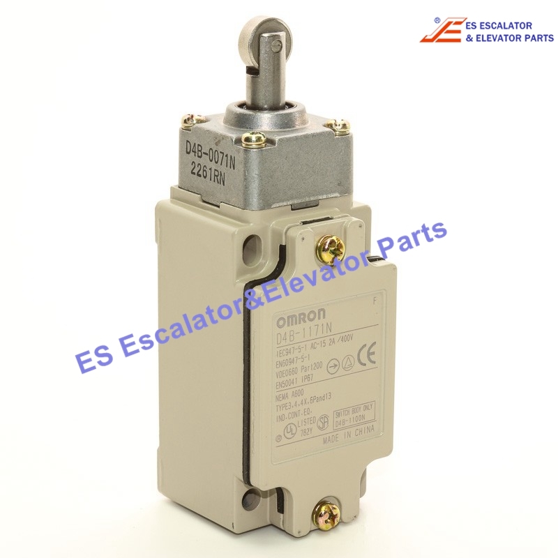 D4B-1171N Elevator Limit Switch AC-15 2A / 400V Use For Omron