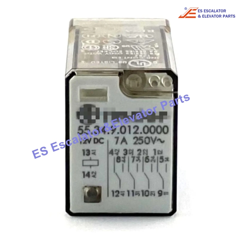 55.34.9.012.0000 Elevator Relay 7A 250V Use For Other