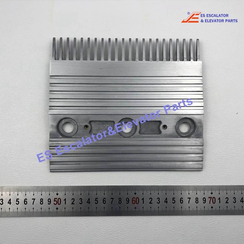 DEE1718892 Escalator Comb Plate Aluminum 22T 201.5MM ECO 3000 Use For Kone