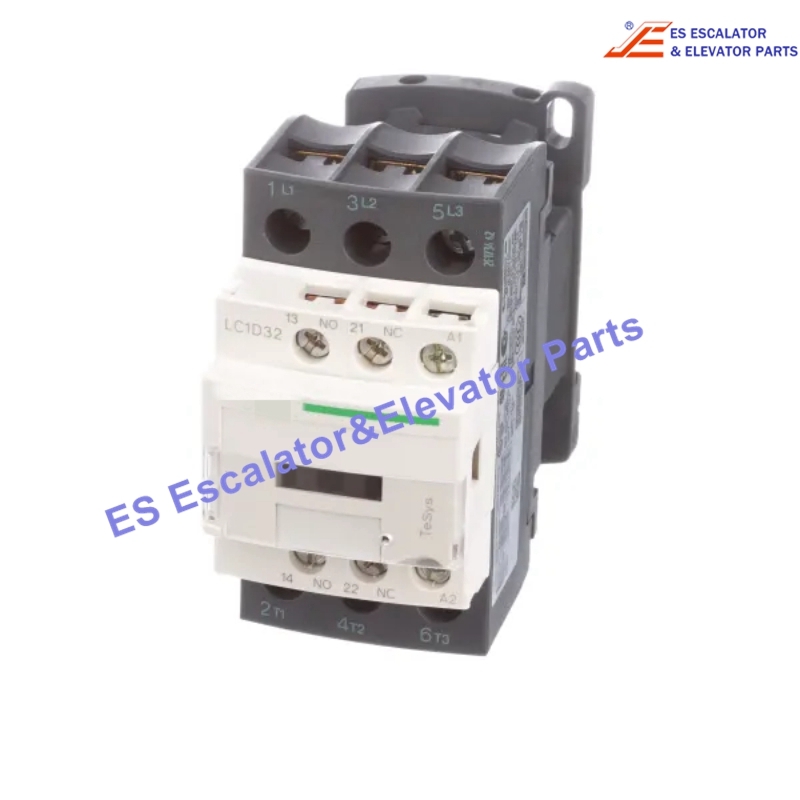 LC1D32F7 Elevator Contactor 110Vac 32A Use For Schneider