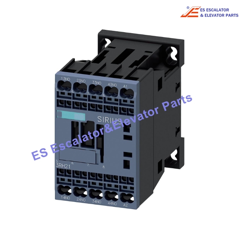 3RH2140-2AF00 Elevator Contactor 110Vac 50/60Hz Use For Siemens