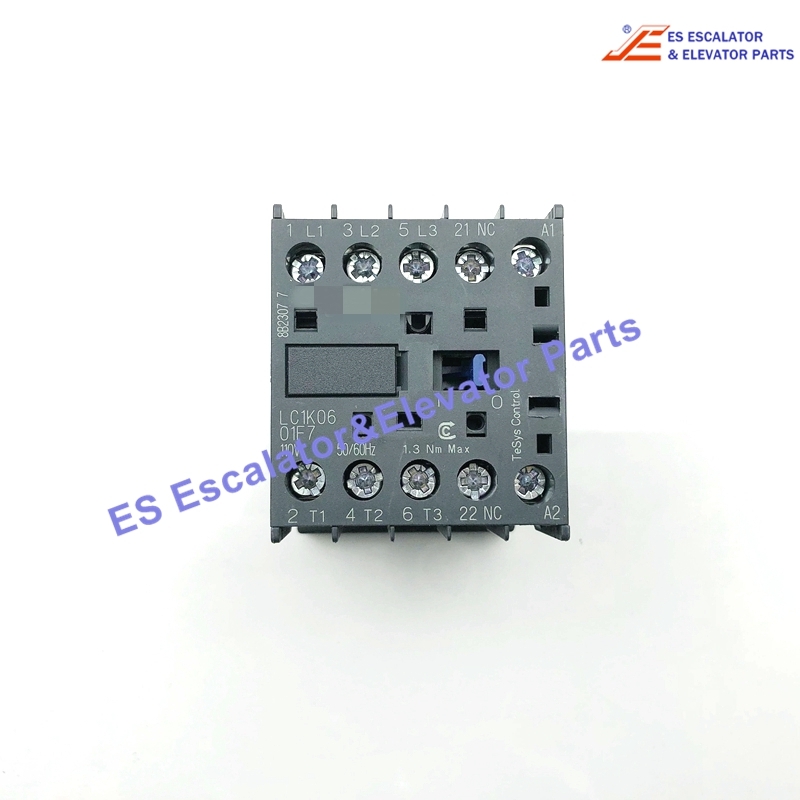 LC1K0601F7 Elevator Contactor 110V 50/60Hz Use For Schneider