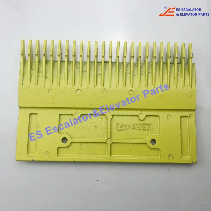 GAA453BM6（Yellow） Escalator Comb Plate Use For Otis
