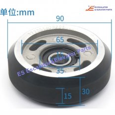 322053020203 Elevator Guide Shoe Wheel