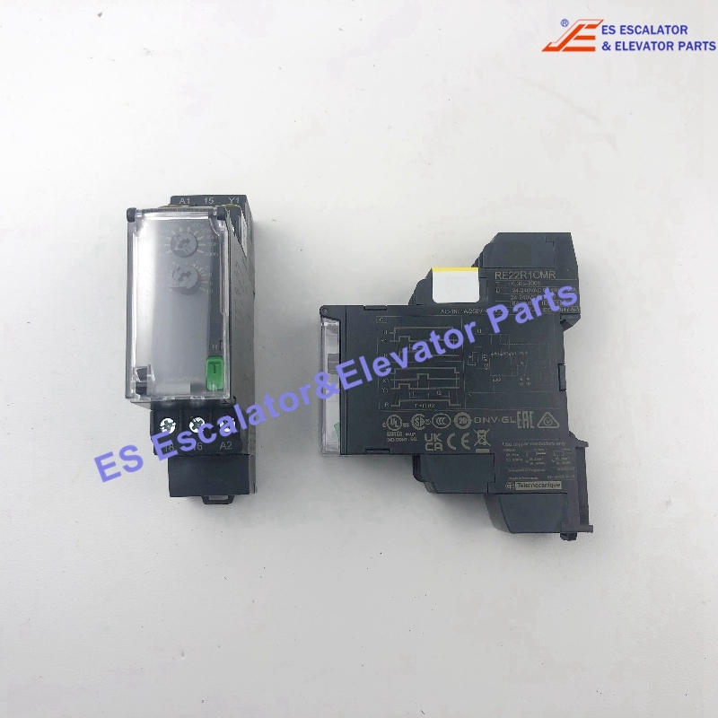 RE22R1CMR Elevator Time Delay Relay Use For Schneider