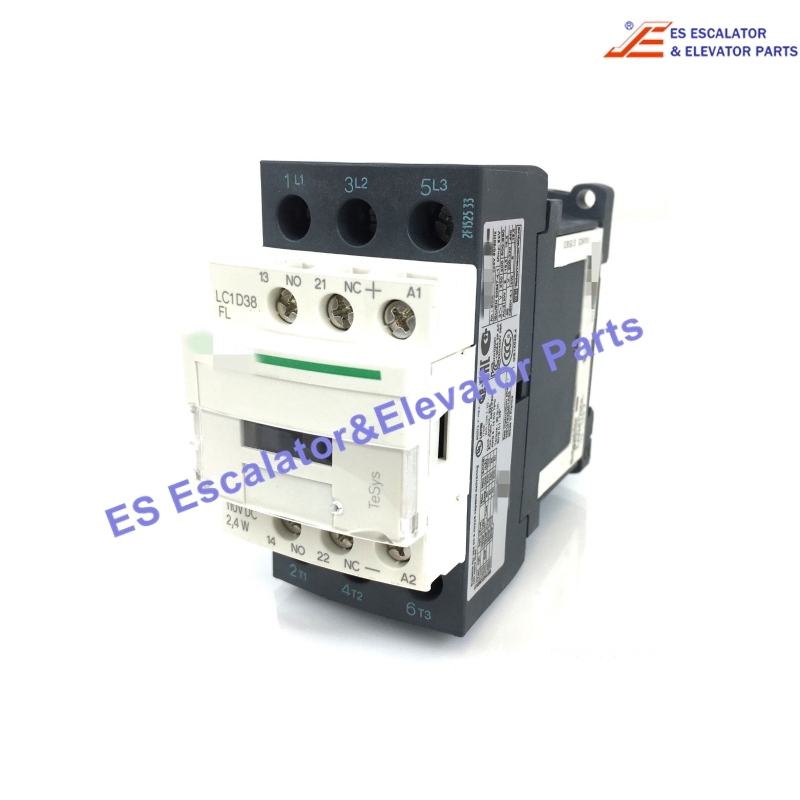 LC1D38FL Elevator Contactor Use For Schneider