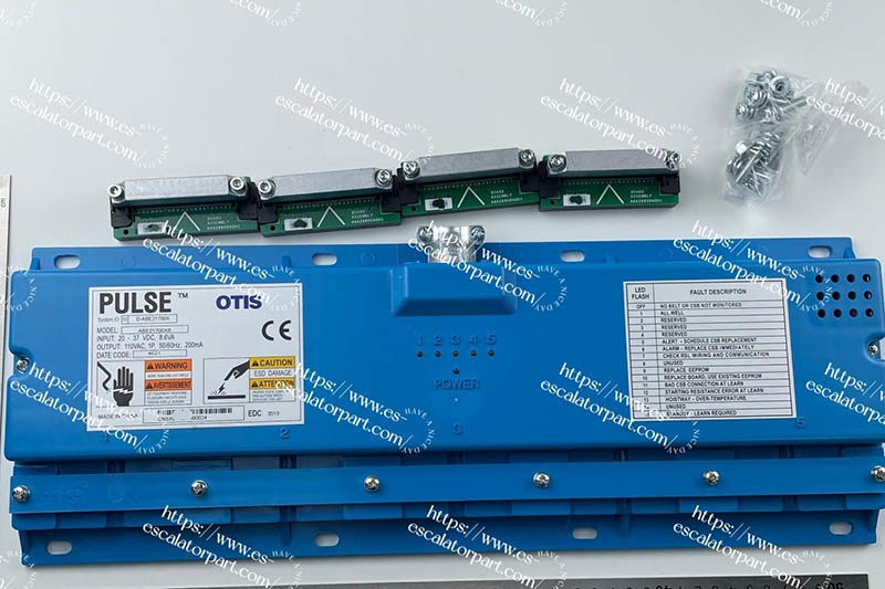 Otis ABE21700X8 PULSE™ Coated Steel Belt Monitor Board for Gen2 Elevators-Genuine OEM Replacement Part